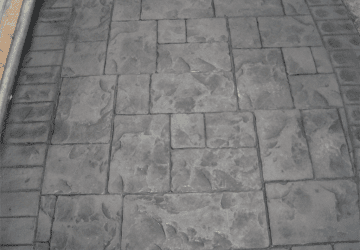 Imprinted Concrete project by Allsurface Groundworks in County Carlow